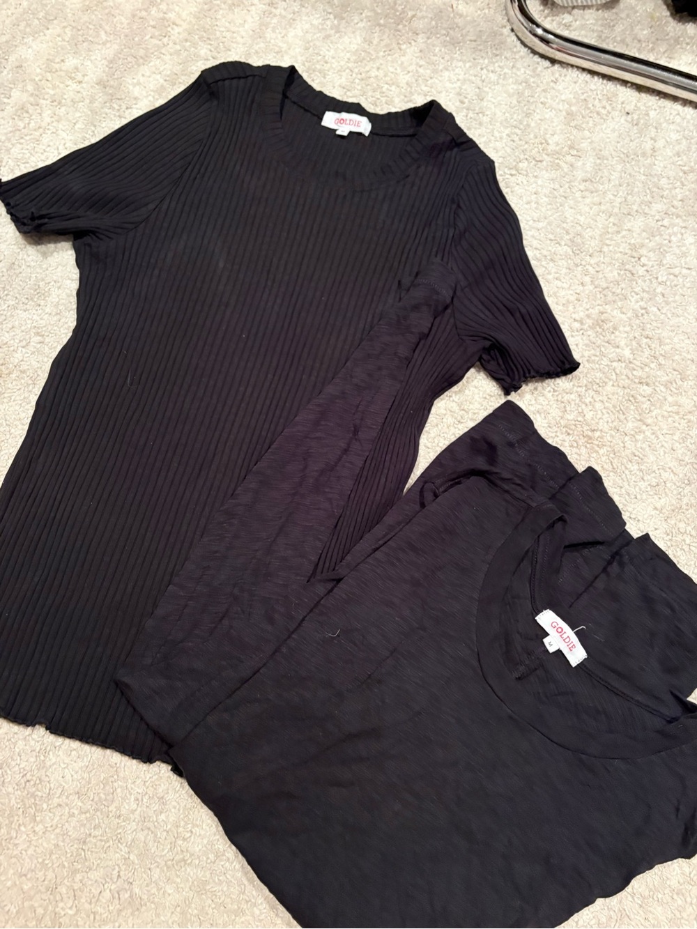 2 Goldie tops